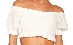 Quinn Crop-Aurora Mini Skirt ::RET