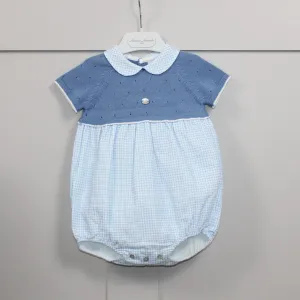 "Vito" Half Knit Romper