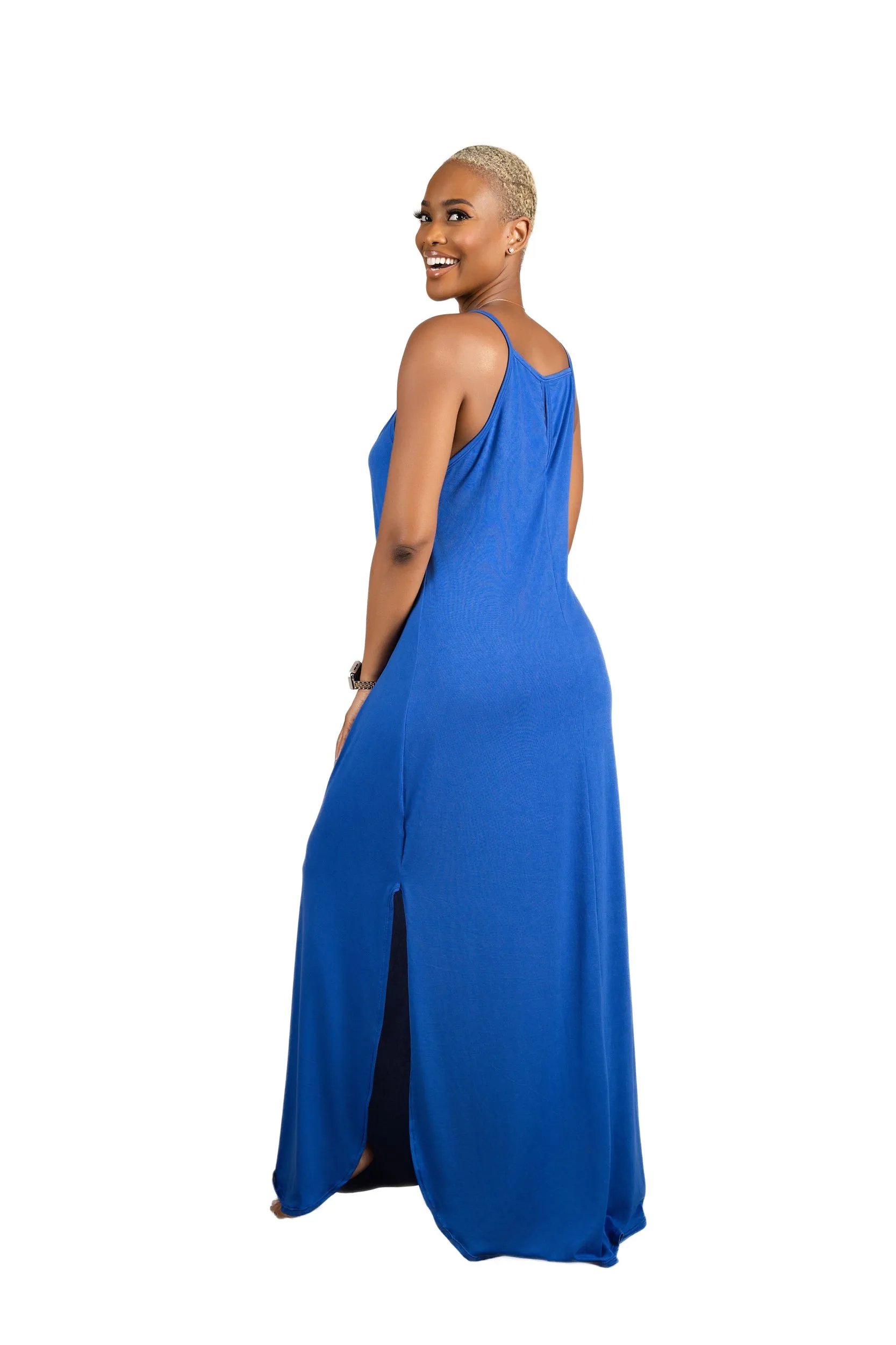 Radiance Maxi Dress - Royal Blue