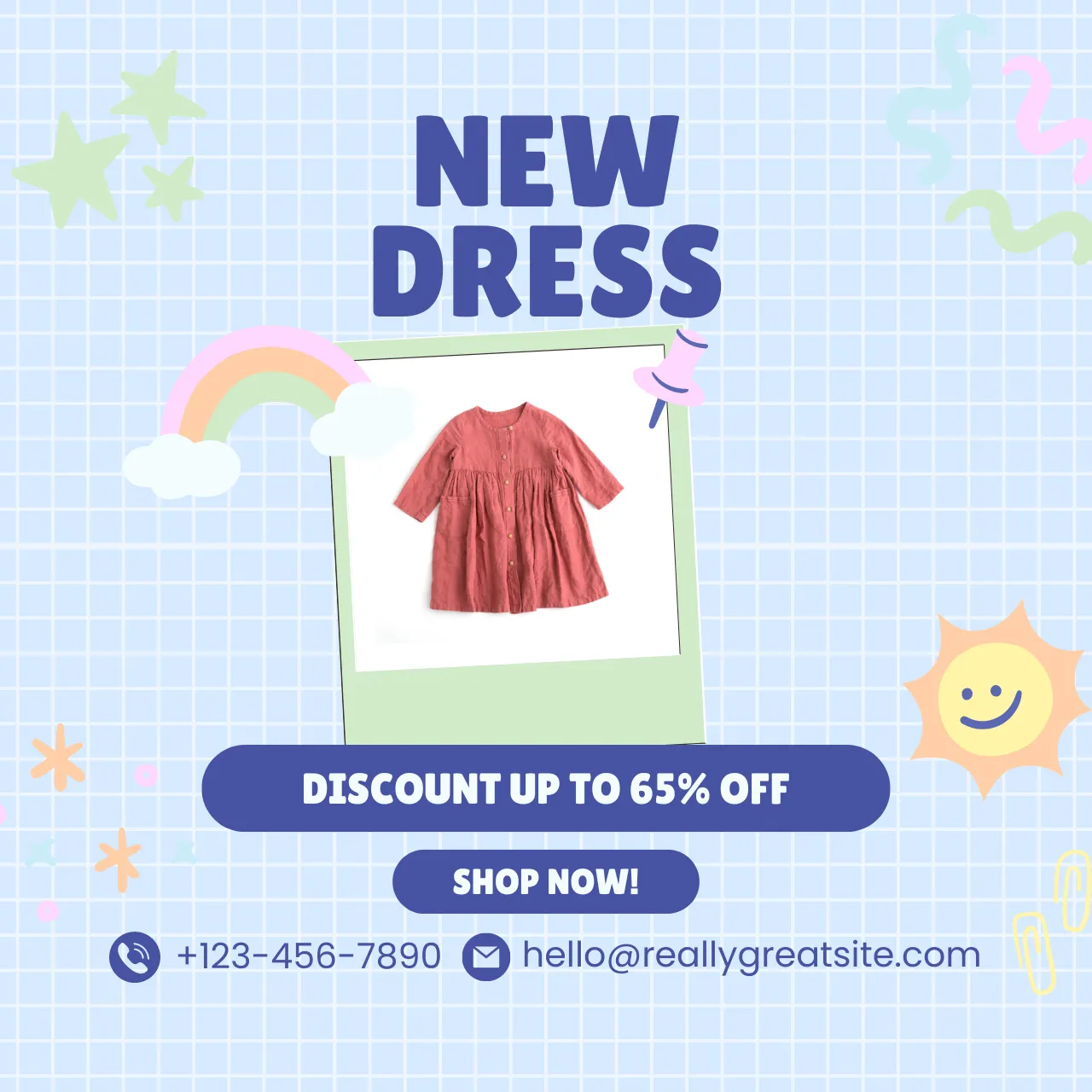 Red Pocket Dress