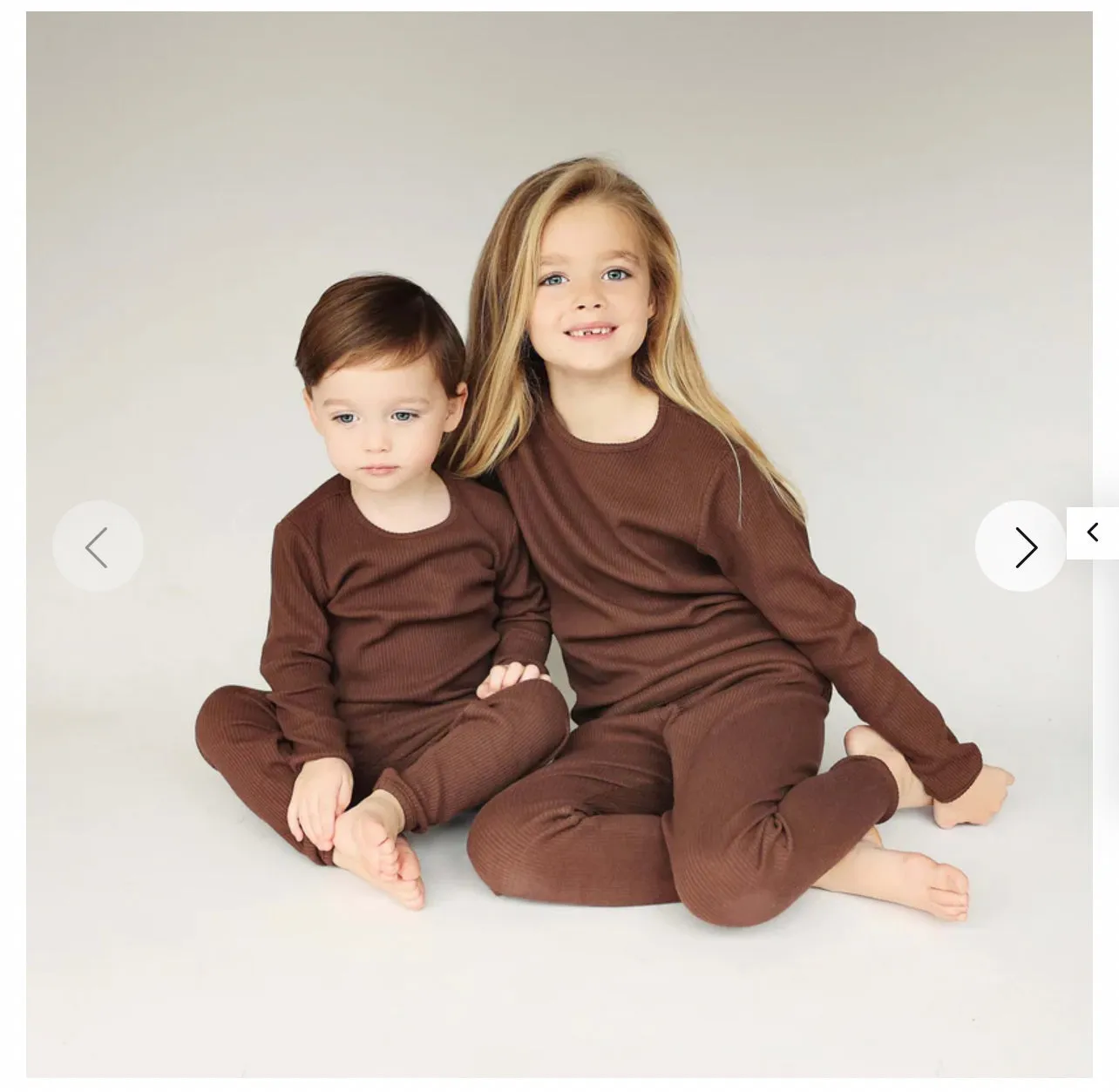 RIBBED BABY GROW LOUNGE SETS (Adult matching available) (Copy)