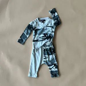 River-Camo Baby Set | Putty