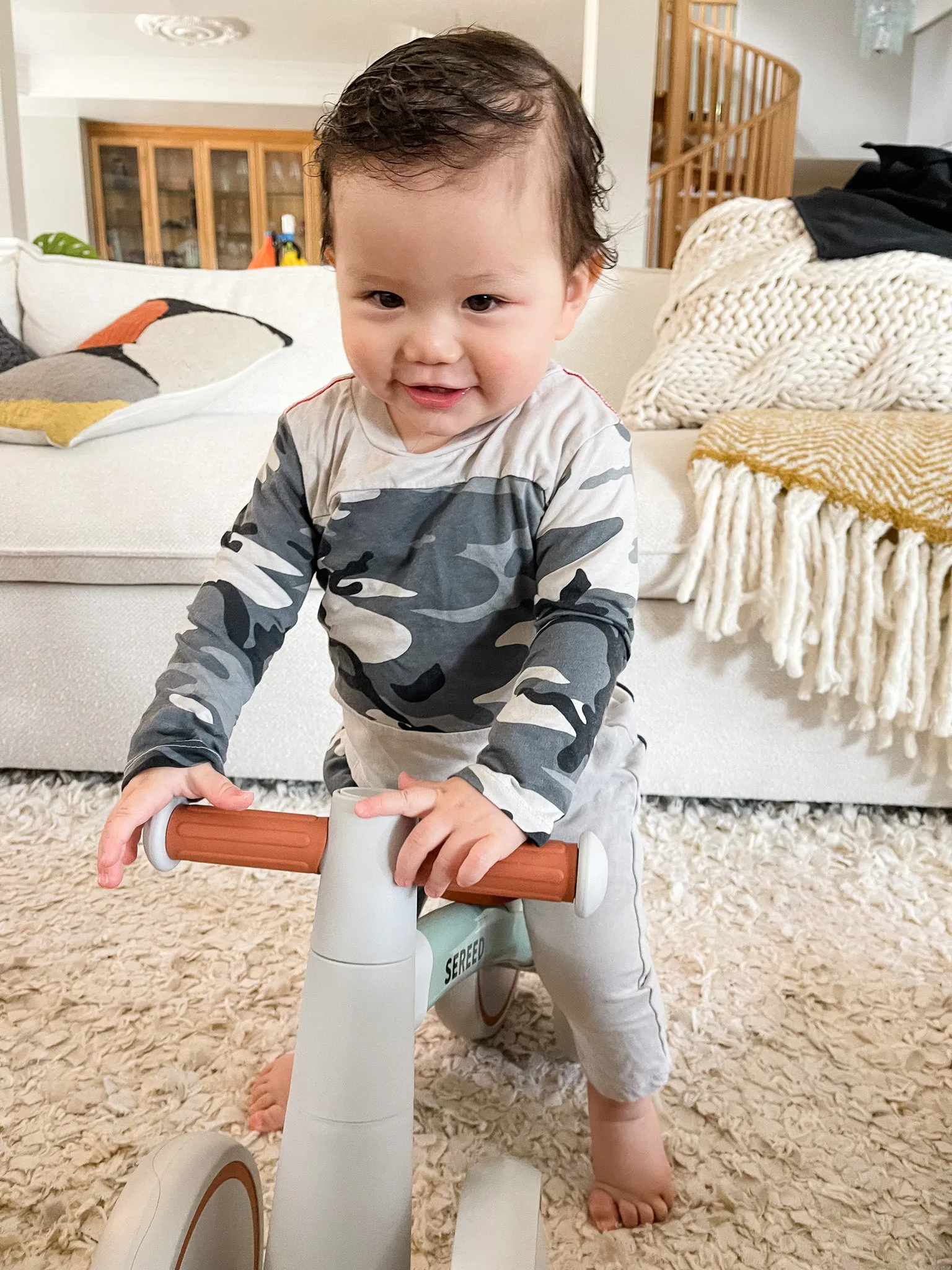 River-Camo Baby Set | Putty