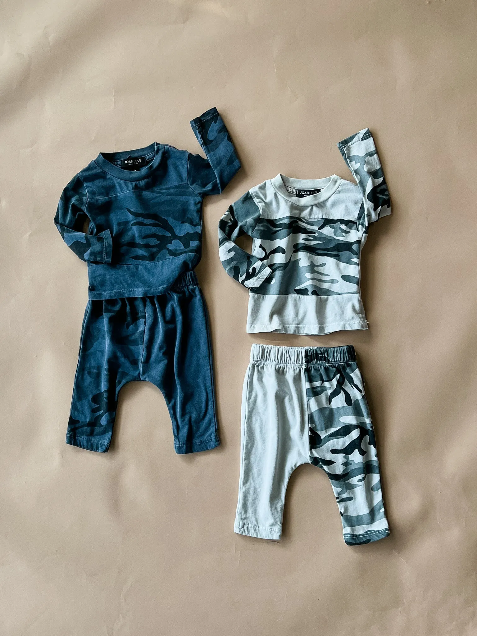 River-Camo Baby Set | Putty