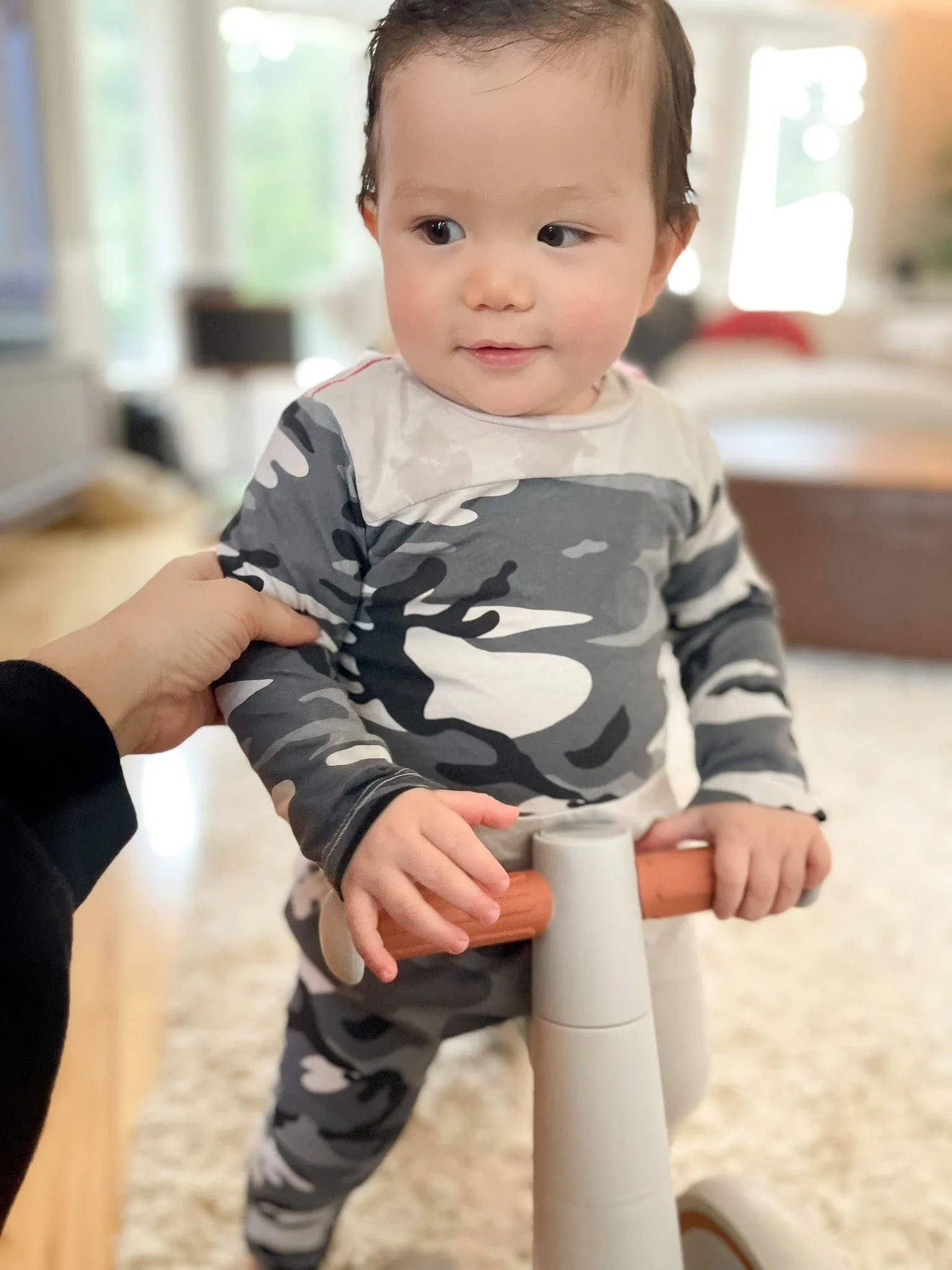 River-Camo Baby Set | Putty