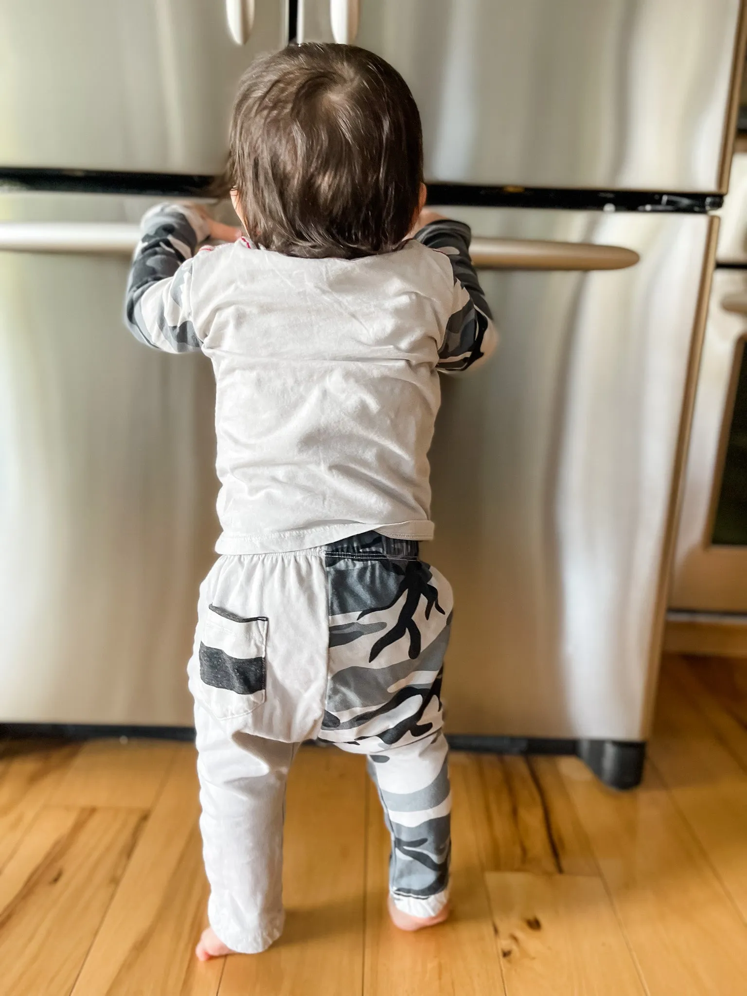 River-Camo Baby Set | Putty