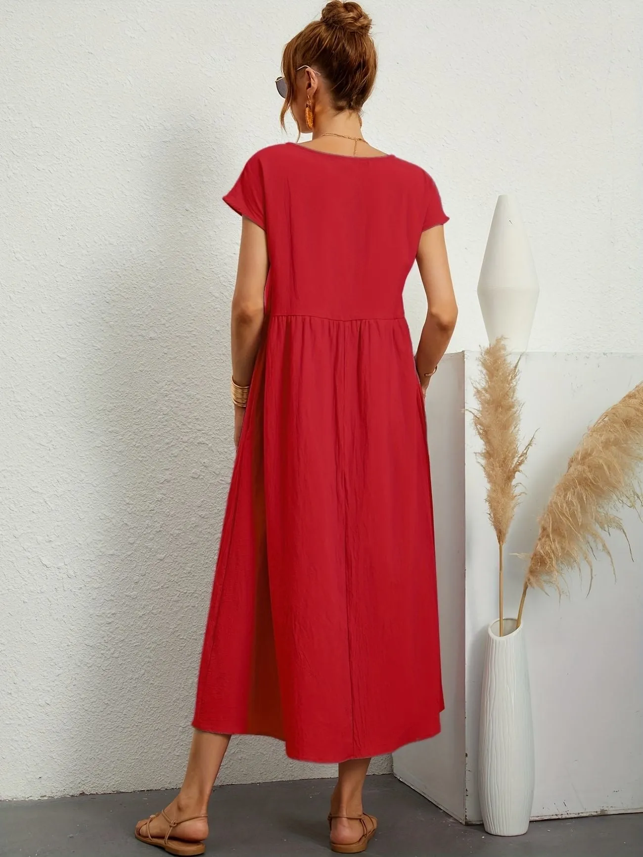 Rosineo™ - Stylish & Comfortable Linen Dress for Everyday Wear