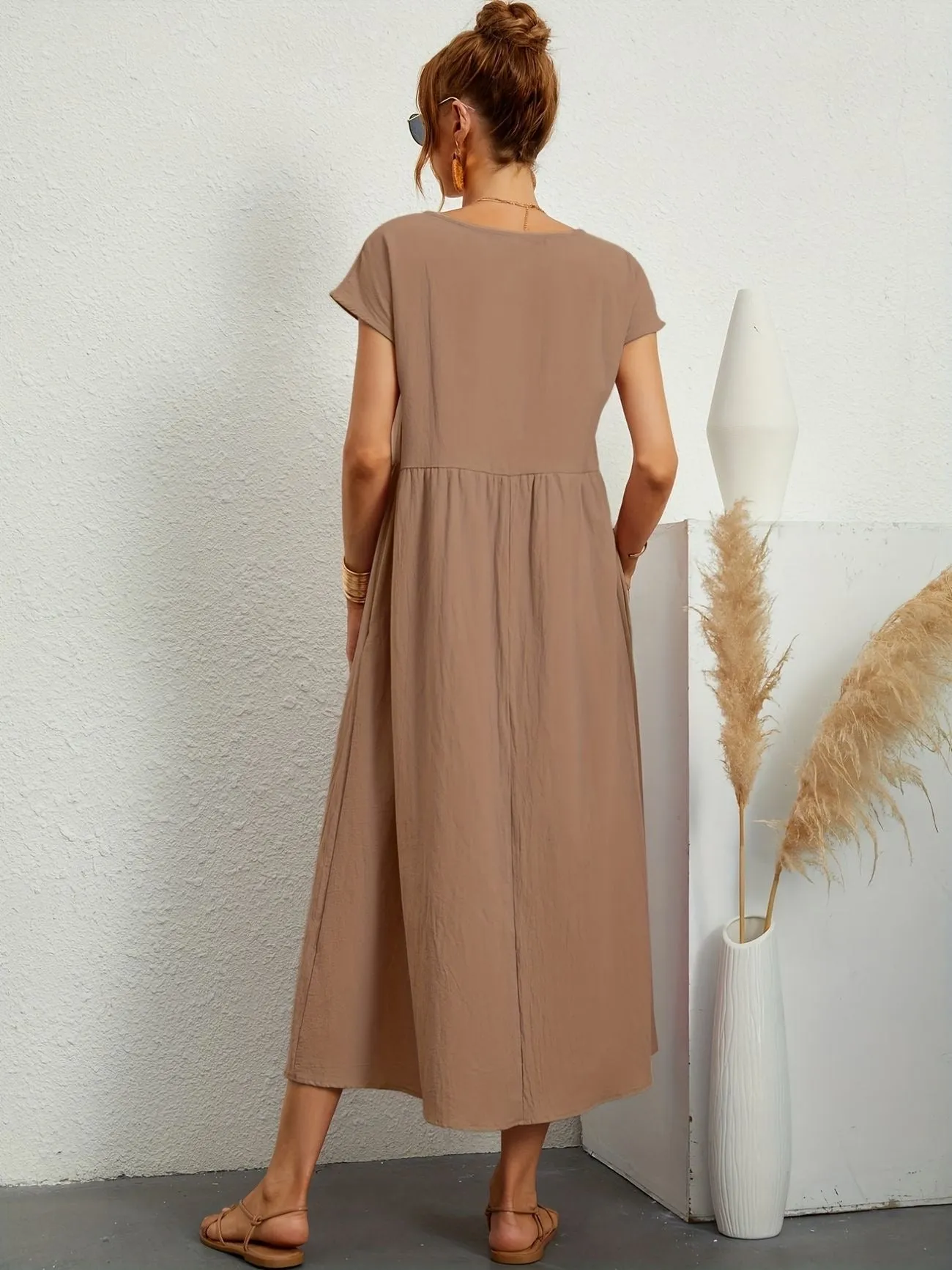 Rosineo™ - Stylish & Comfortable Linen Dress for Everyday Wear