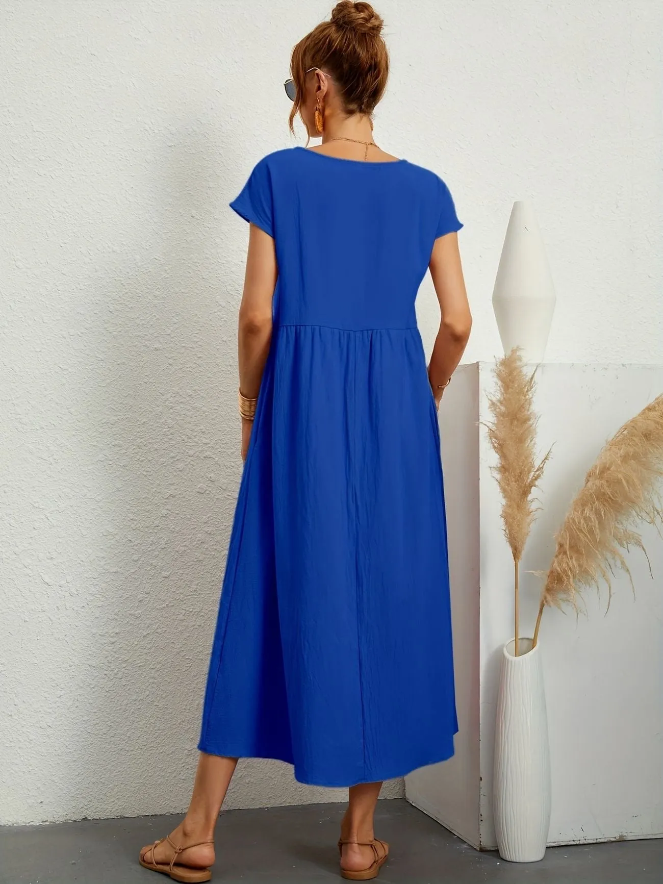 Rosineo™ - Stylish & Comfortable Linen Dress for Everyday Wear