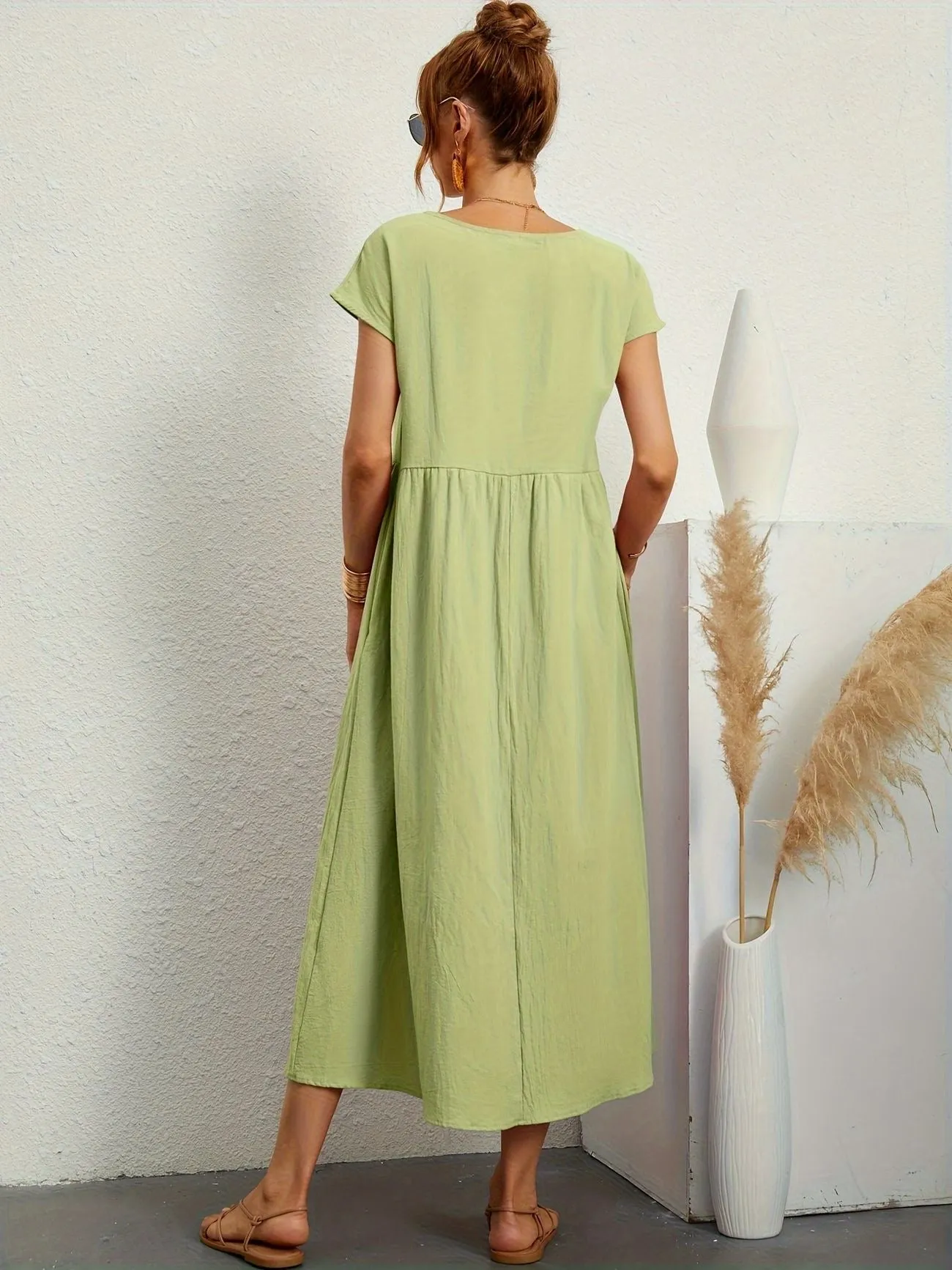 Rosineo™ - Stylish & Comfortable Linen Dress for Everyday Wear