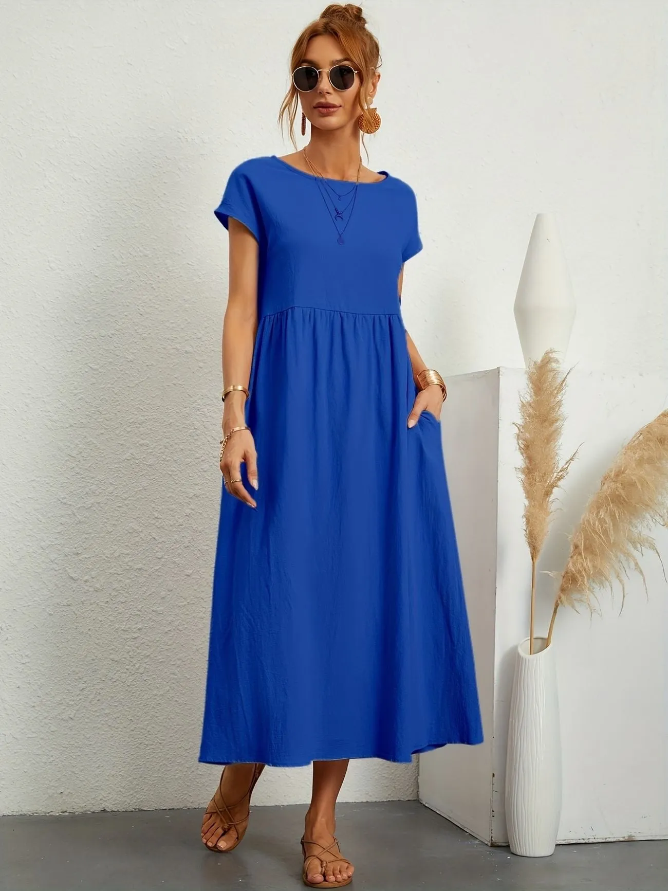Rosineo™ - Stylish & Comfortable Linen Dress for Everyday Wear