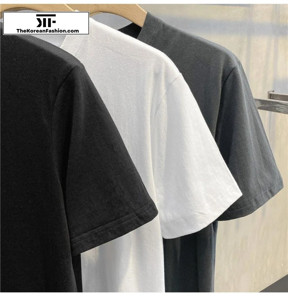 Round Neck Cotton Base T-Shirt
