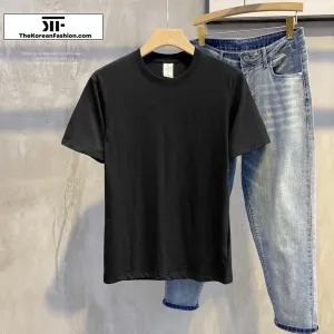 Round Neck Cotton Base T-Shirt