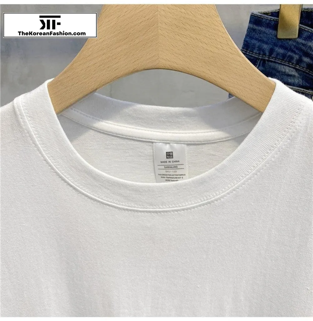 Round Neck Cotton Base T-Shirt