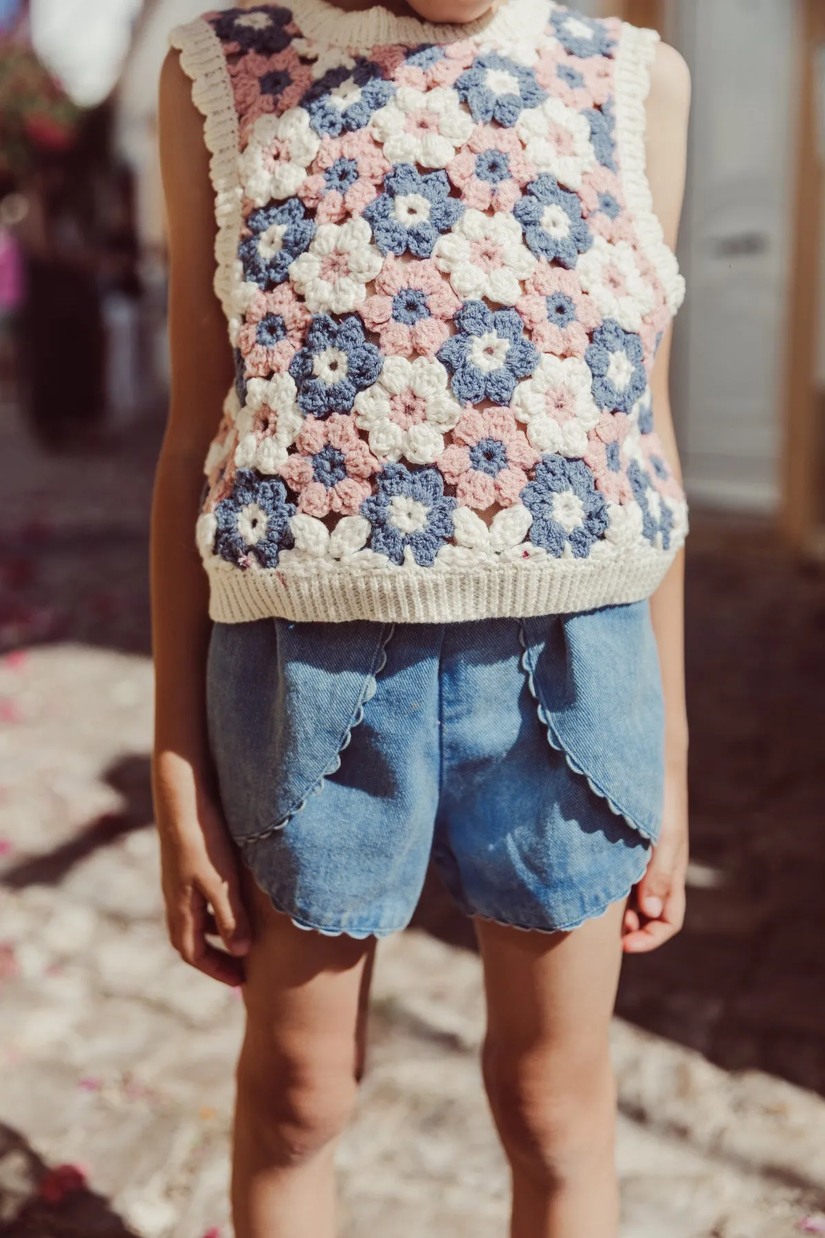 Rynia Crochet Top