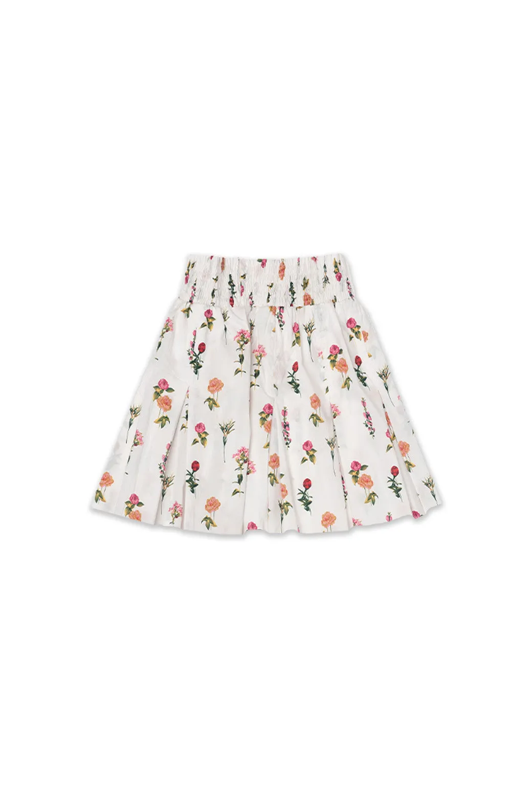 SAMPLE Smocked Waist MINI Skirt - Bouquet