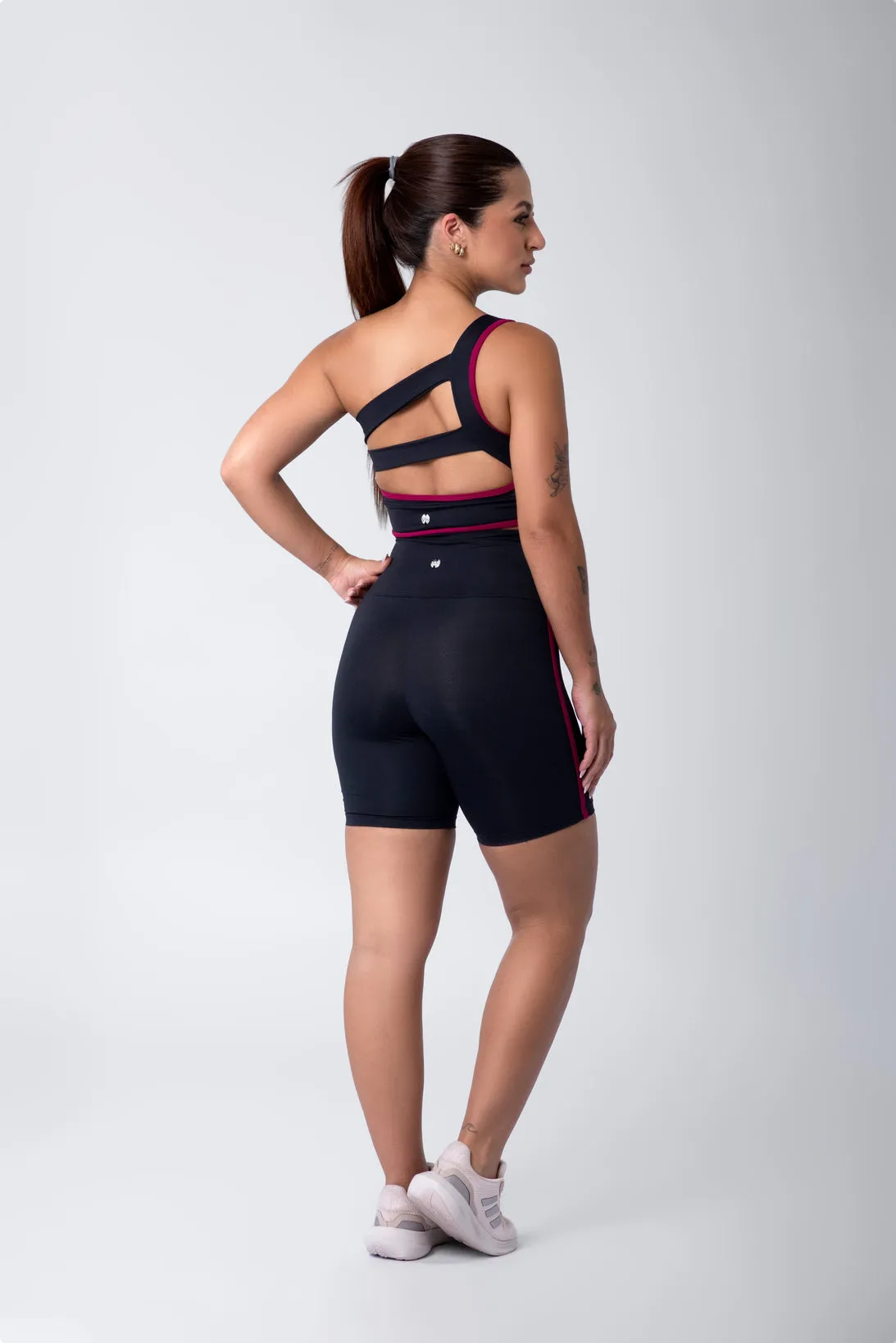 Set short detox lift black and pink
