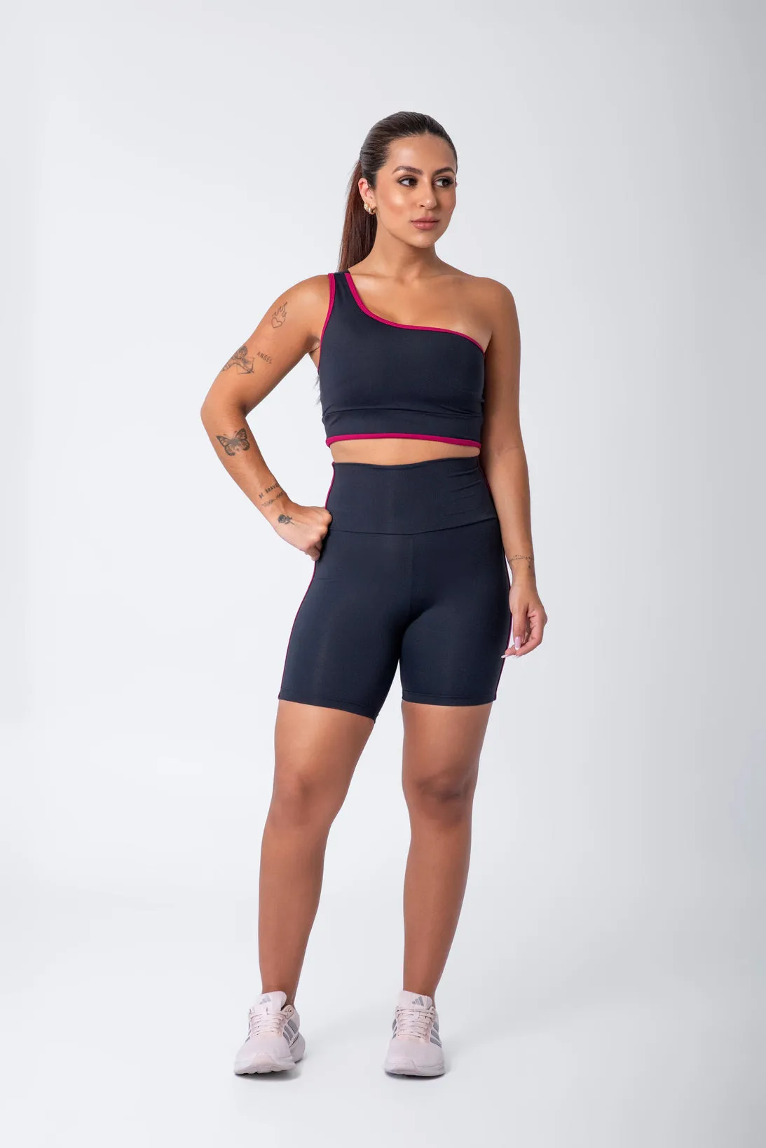 Set short detox lift black and pink
