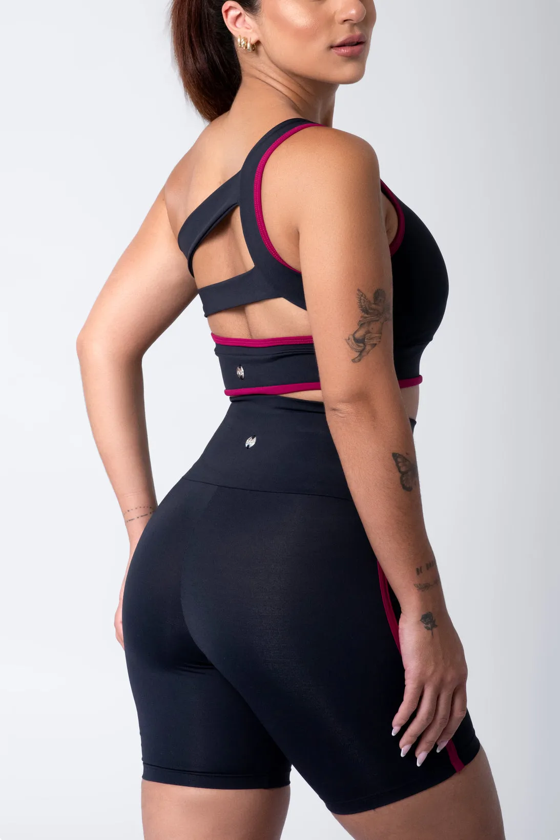 Set short detox lift black and pink