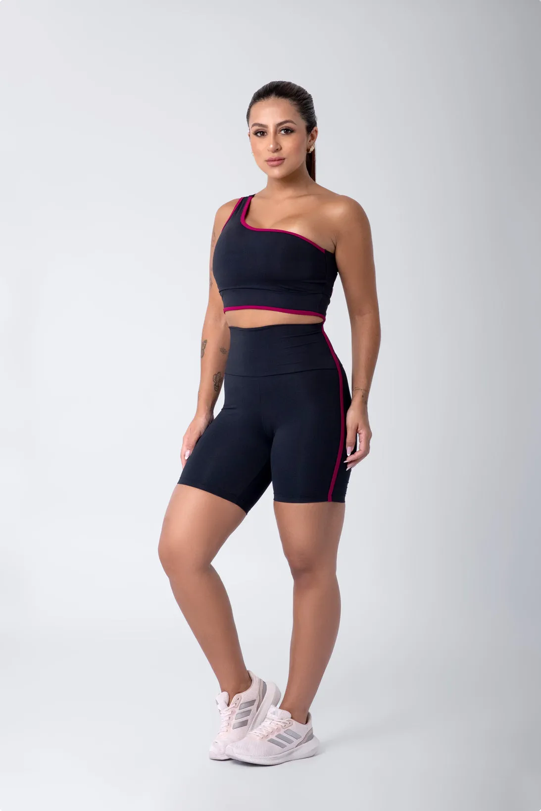 Set short detox lift black and pink