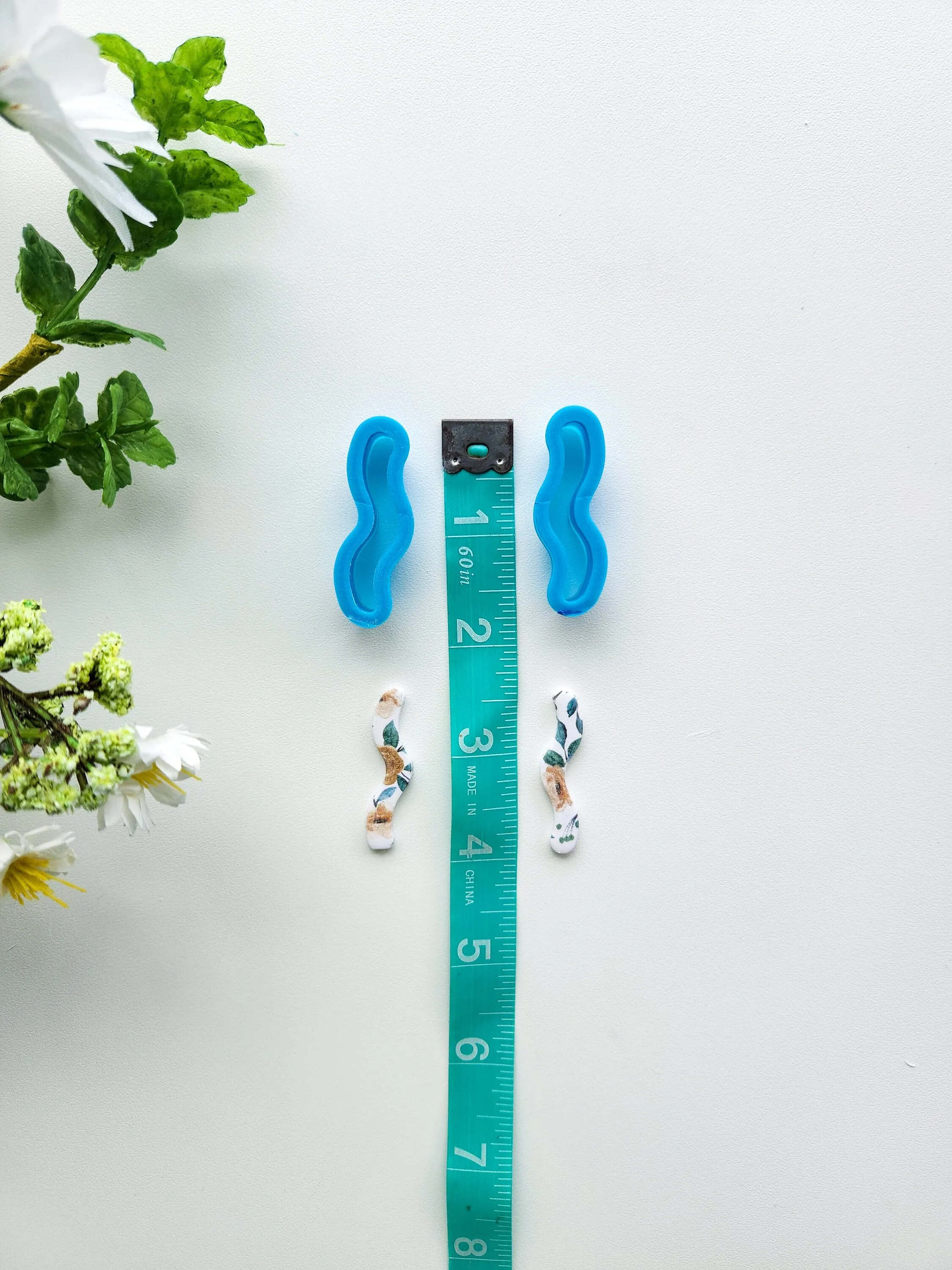 Squiggle Set | Organic Polymer Clay Cutter