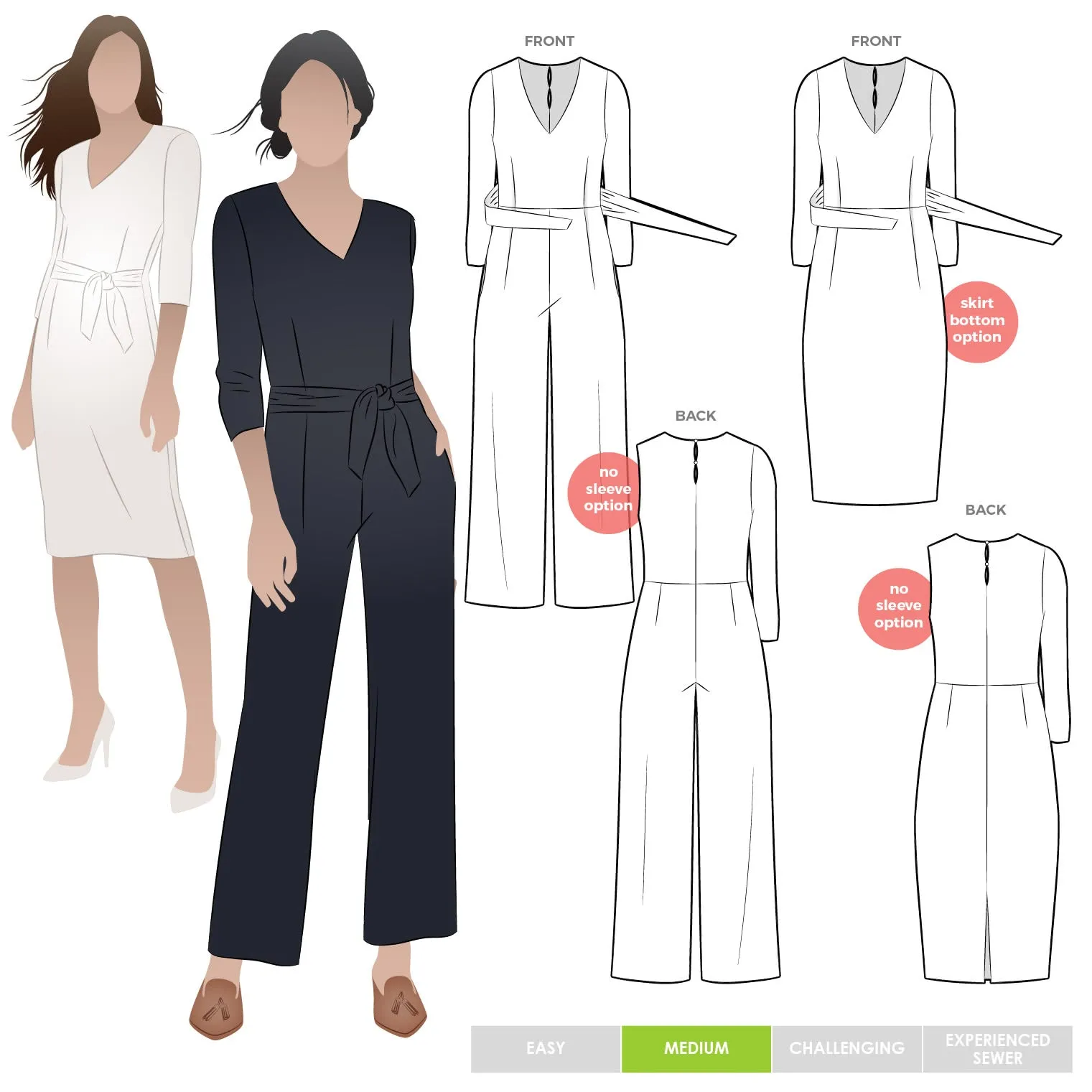 Style Arc Brice Knit Jumpsuit