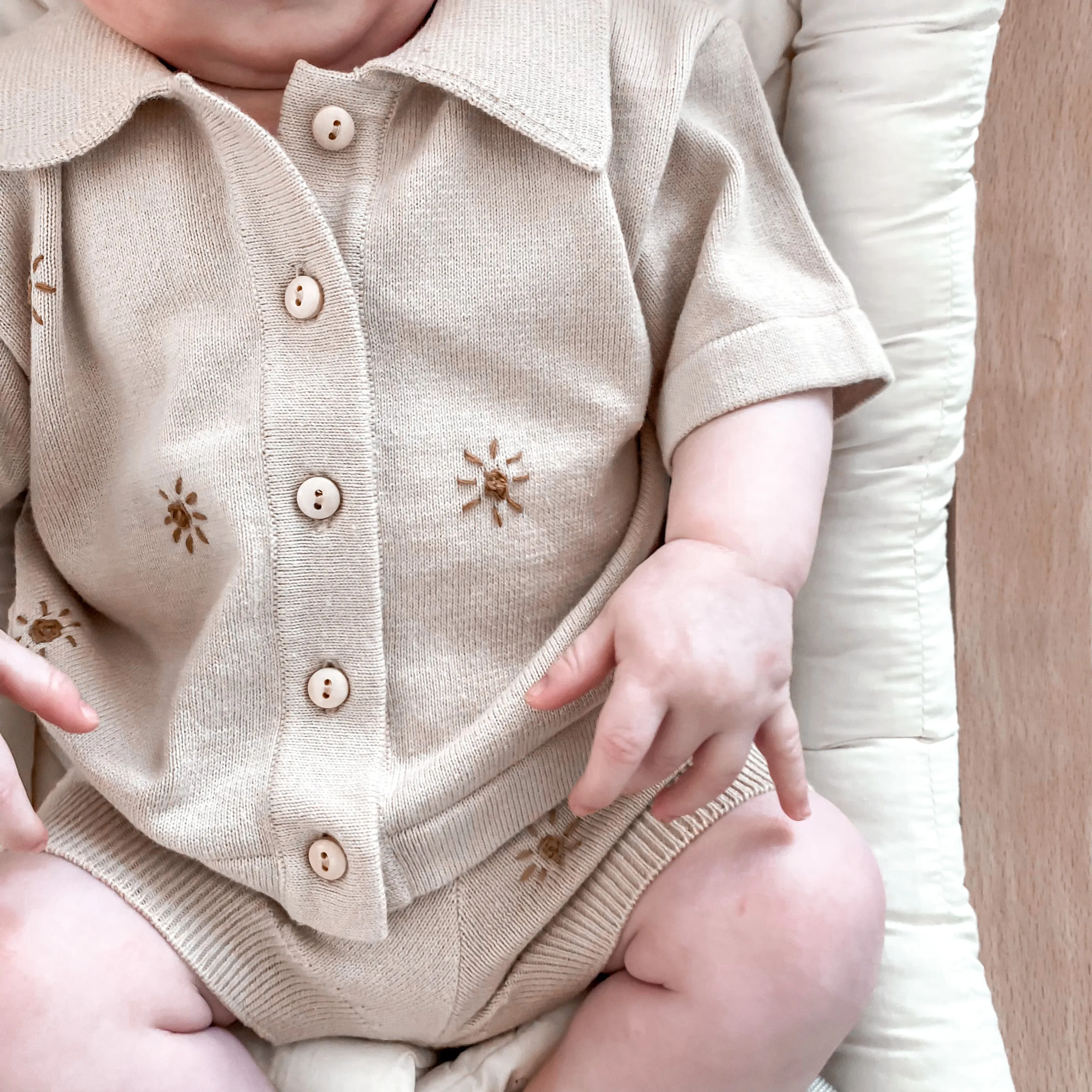 SUNNY SHIRT | NATURAL/BRONZE