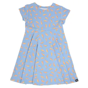 Sweet Bamboo Chili Pepper Swirly Girl Dress