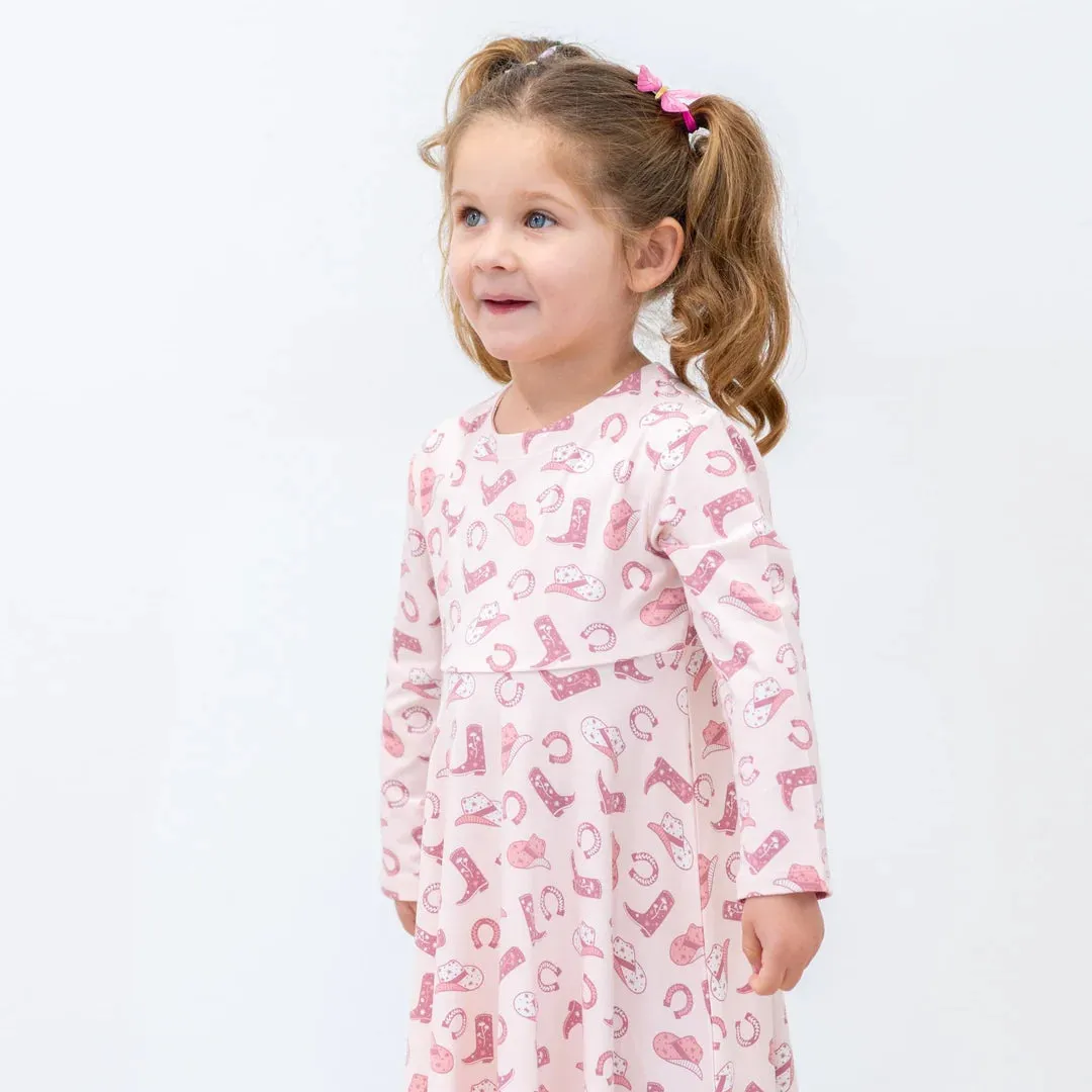 Sweet Bamboo Gwen Swirly Girl Dress