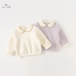 Sweet Knitted Sweater for Girls