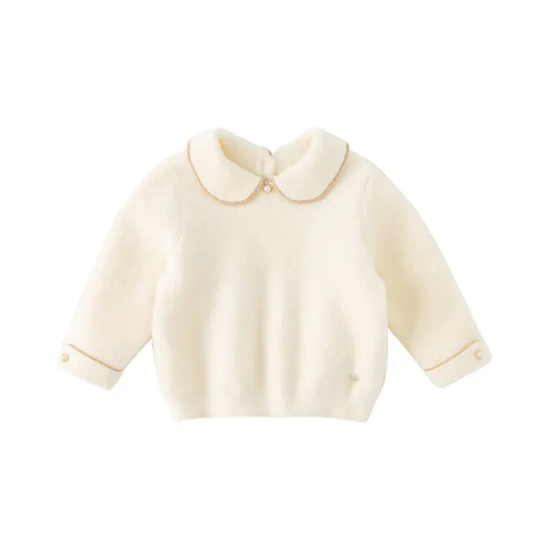 Sweet Knitted Sweater for Girls