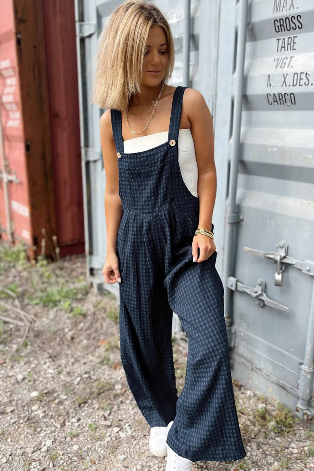 Teagan, Pocket High Waist Overall