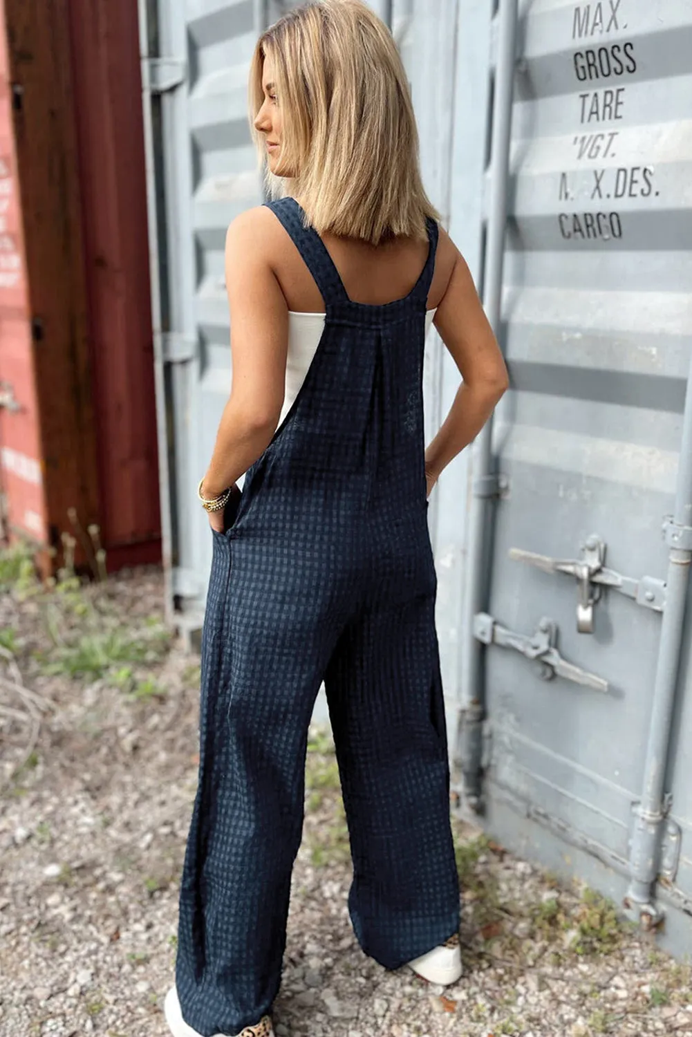 Teagan, Pocket High Waist Overall