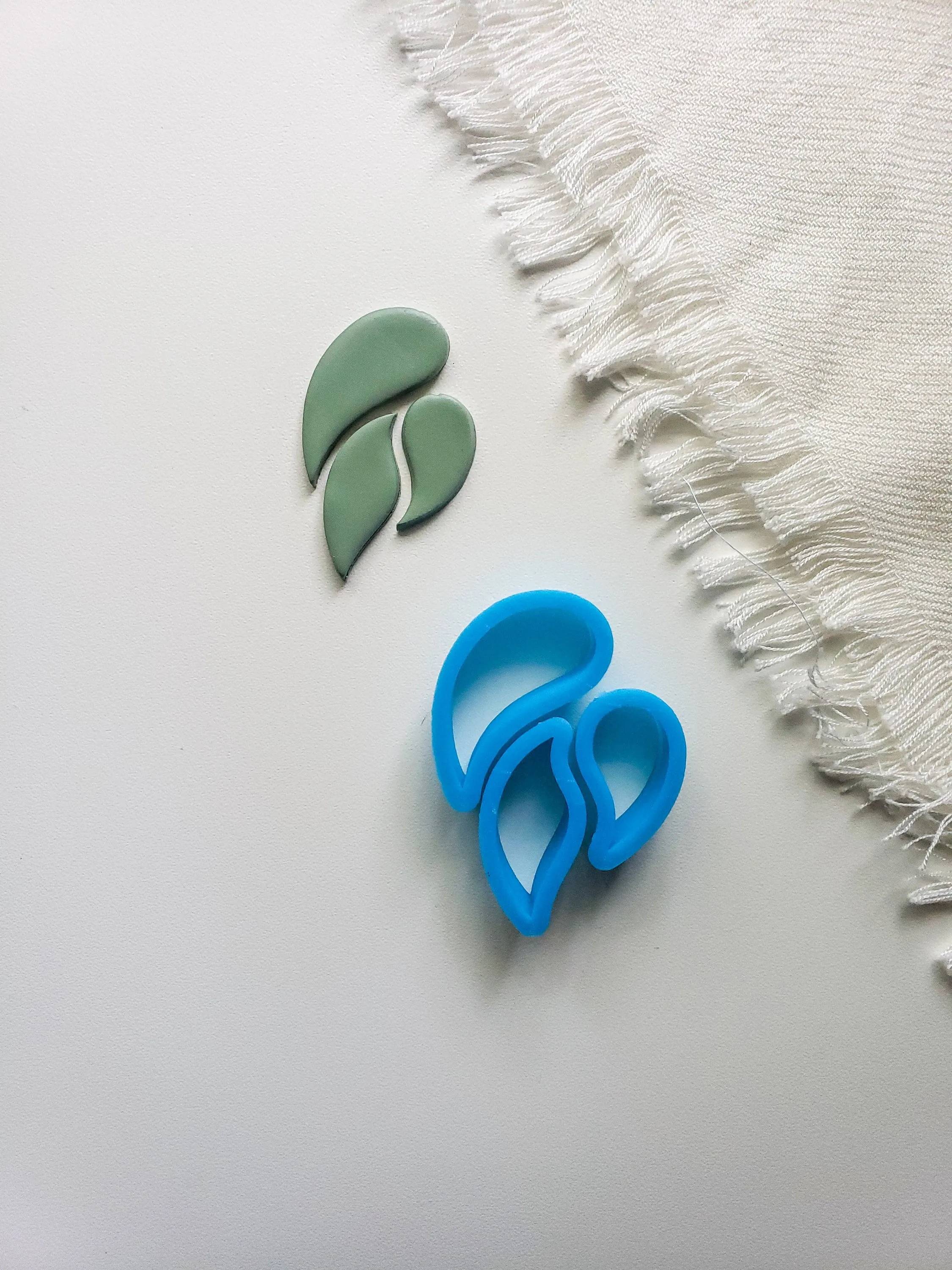Tear Drop Trio Set | Floral Cutter