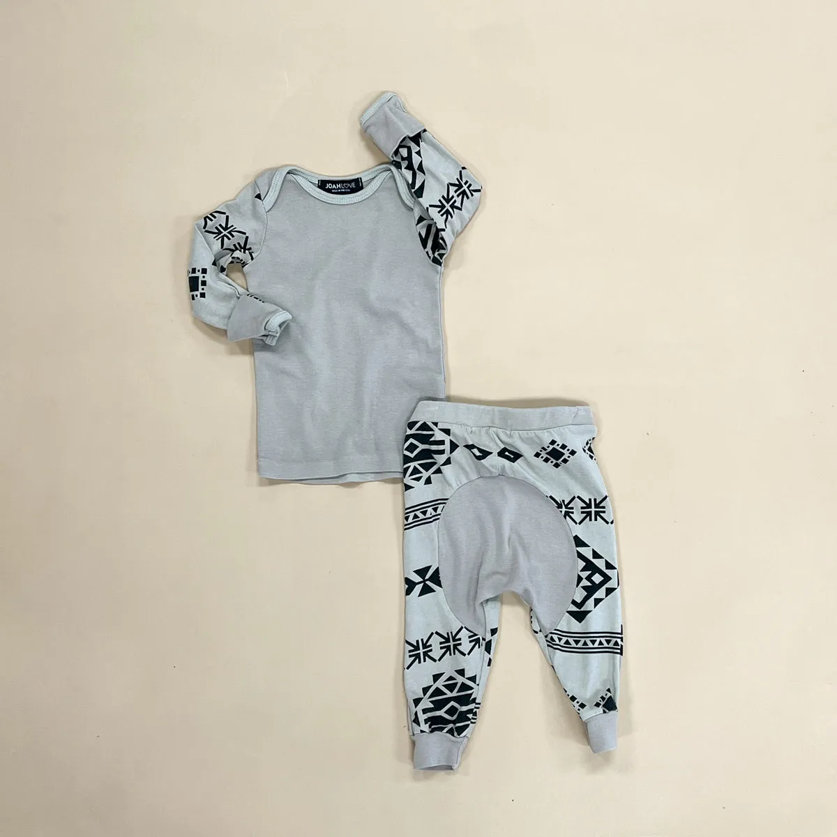 Tevin-Native Baby Set | Cobblestone