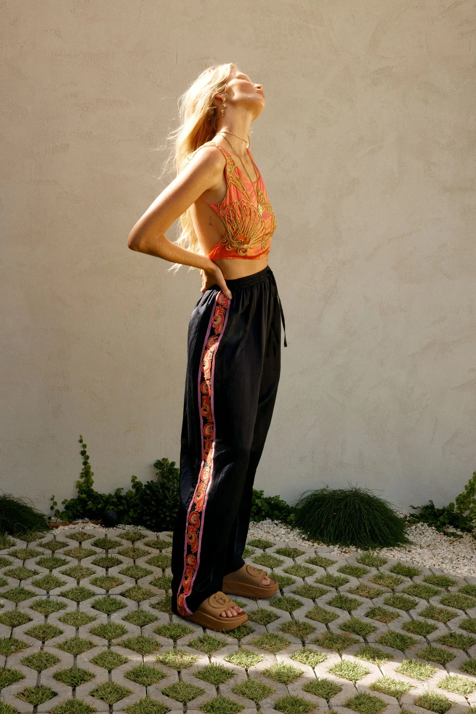 That’s What I Like Silk Satin Relaxed Pants