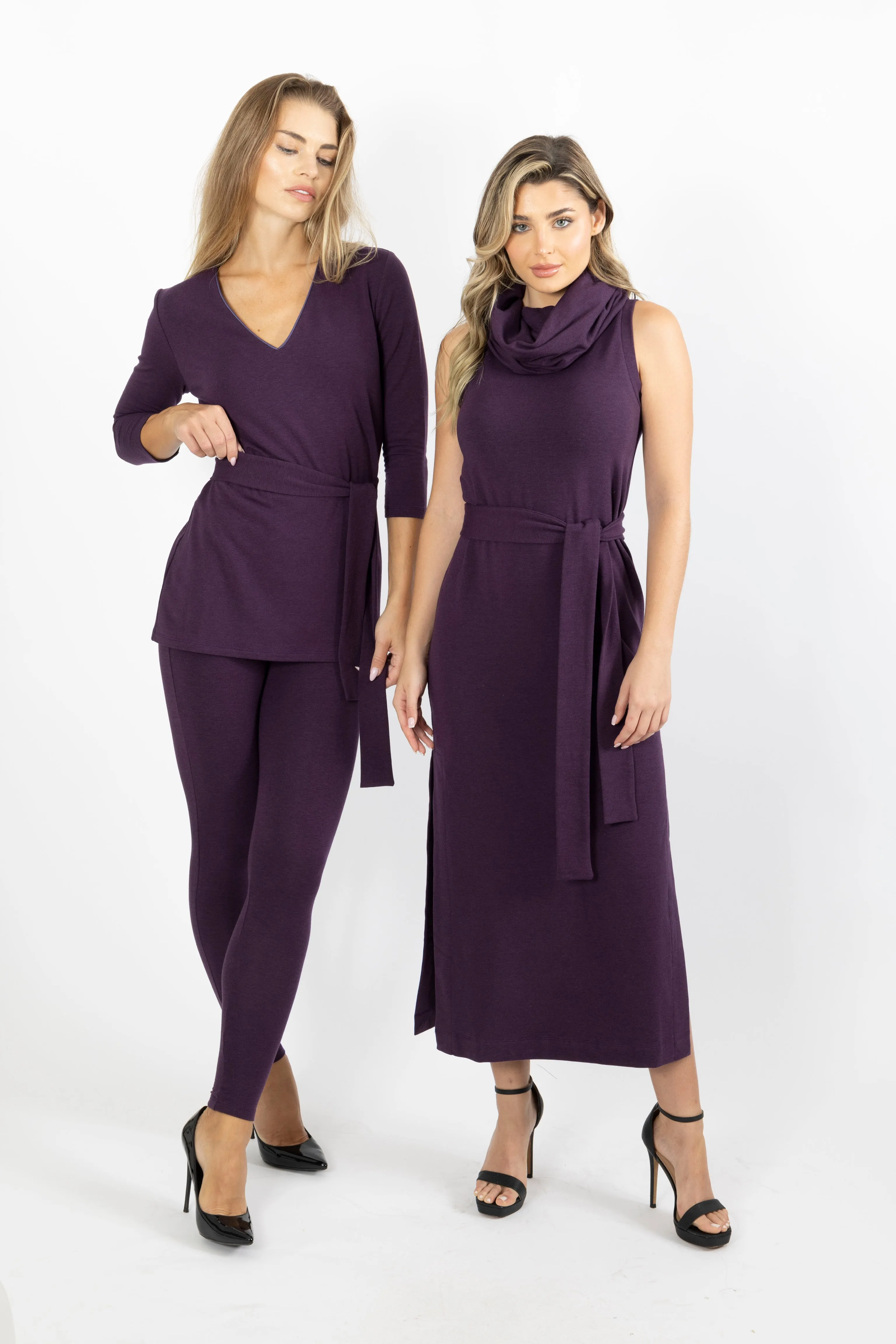 The Everyday Dress- Plum