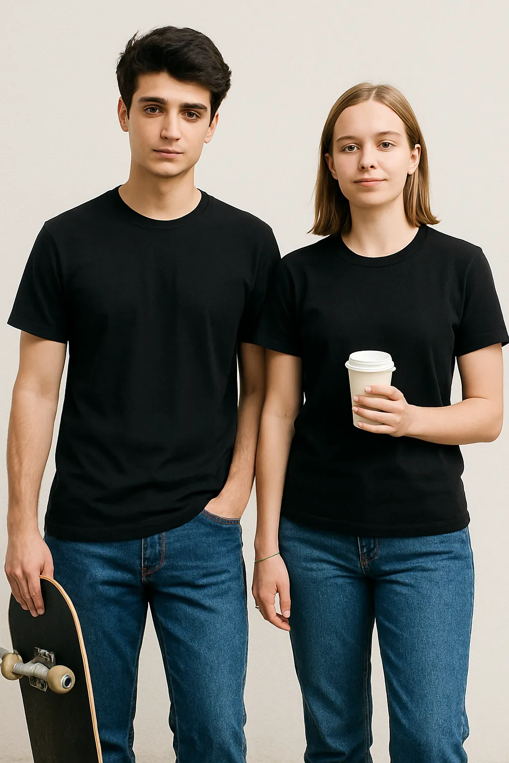 The Everyday Tee – Unisex Comfort Fit - Black