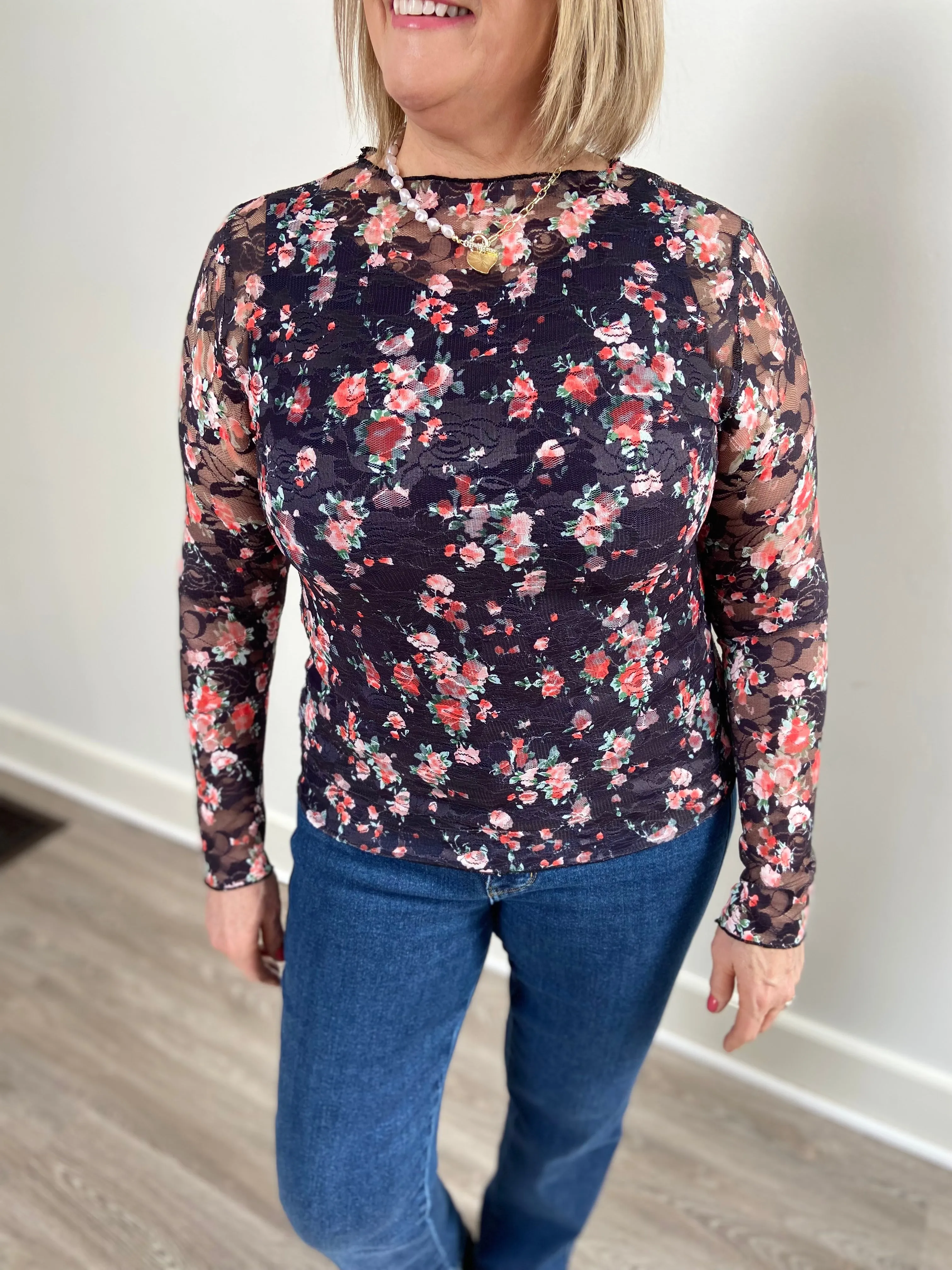 The Lace Boutique Collection -Be Mine Top