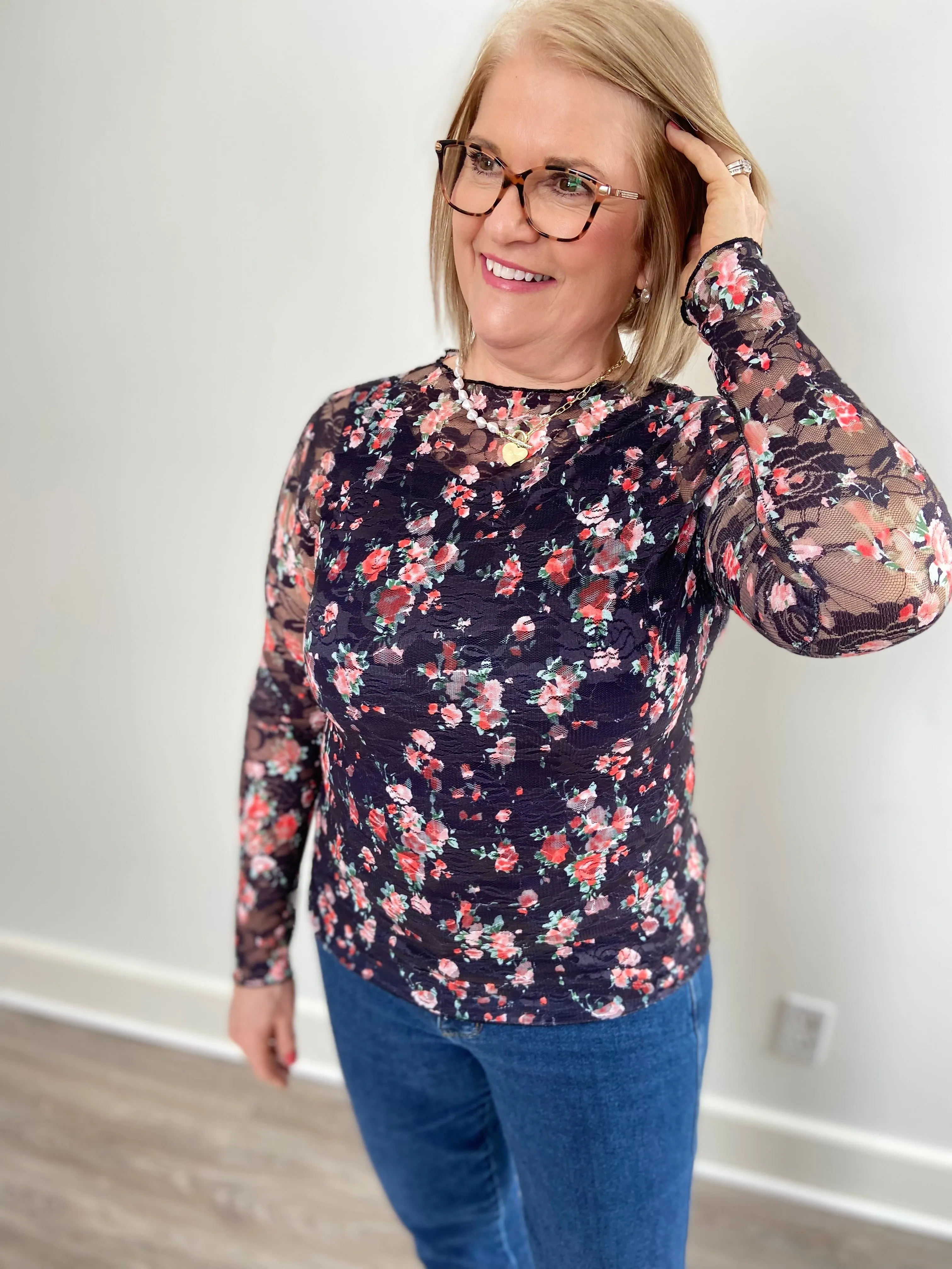 The Lace Boutique Collection -Be Mine Top