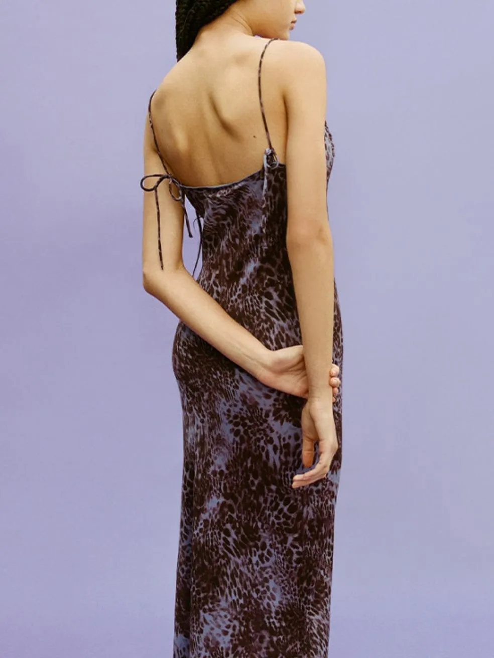 The Penelope in Purple Leopard