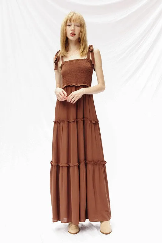 Tiered Maxi Dress