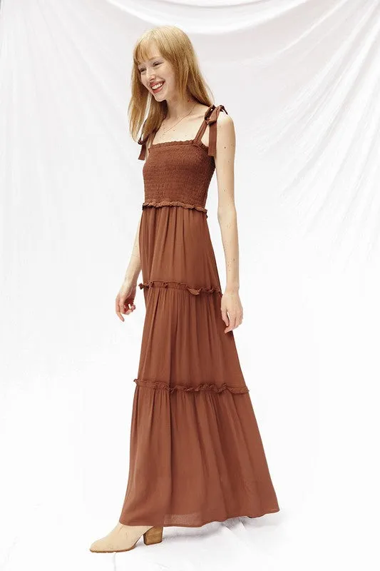 Tiered Maxi Dress