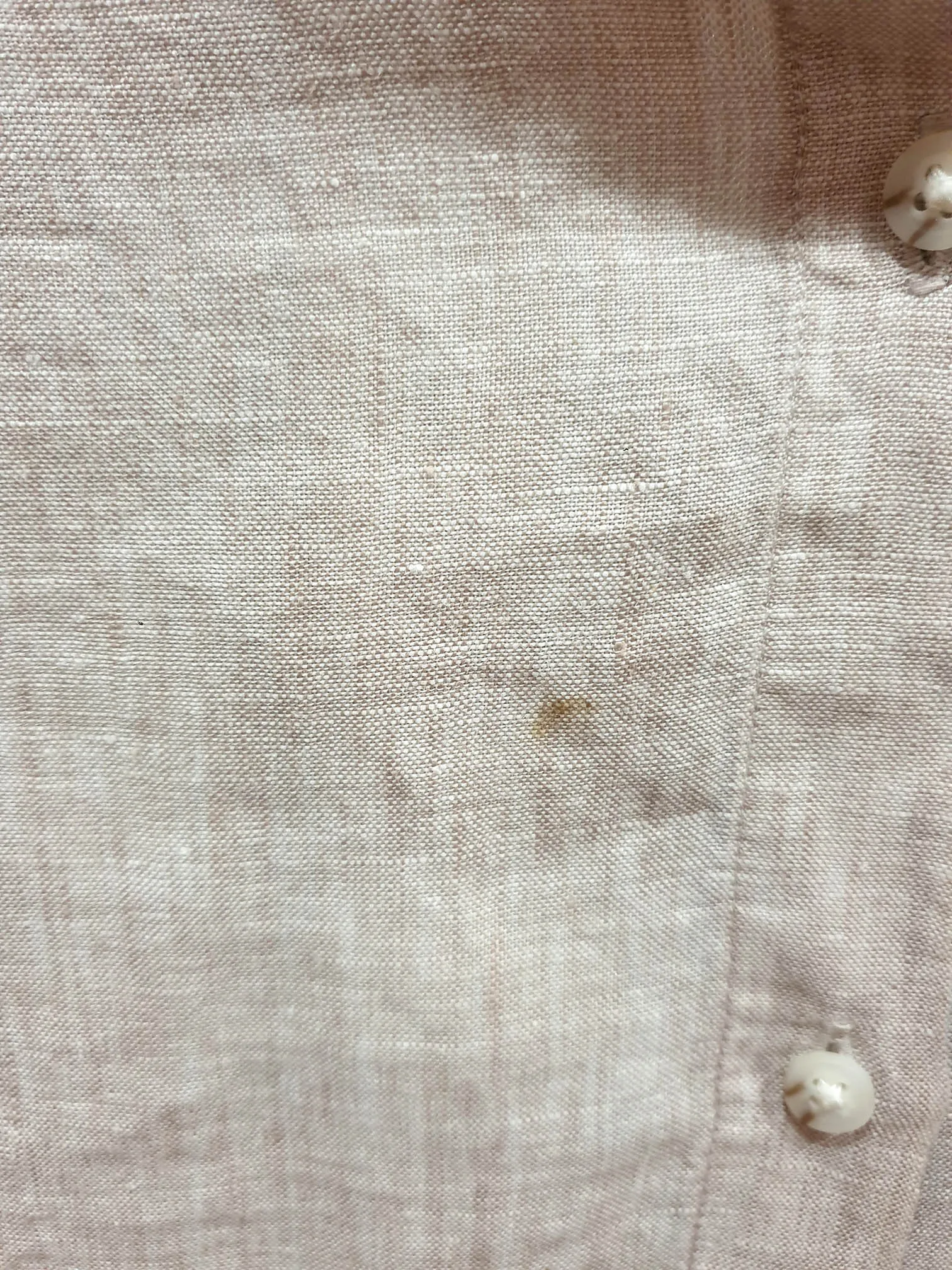 Uniqlo tan linen shirt size XXL
