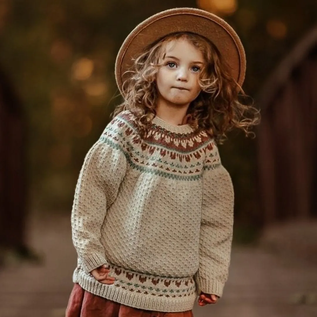 Unisex Nordic Style Pullover