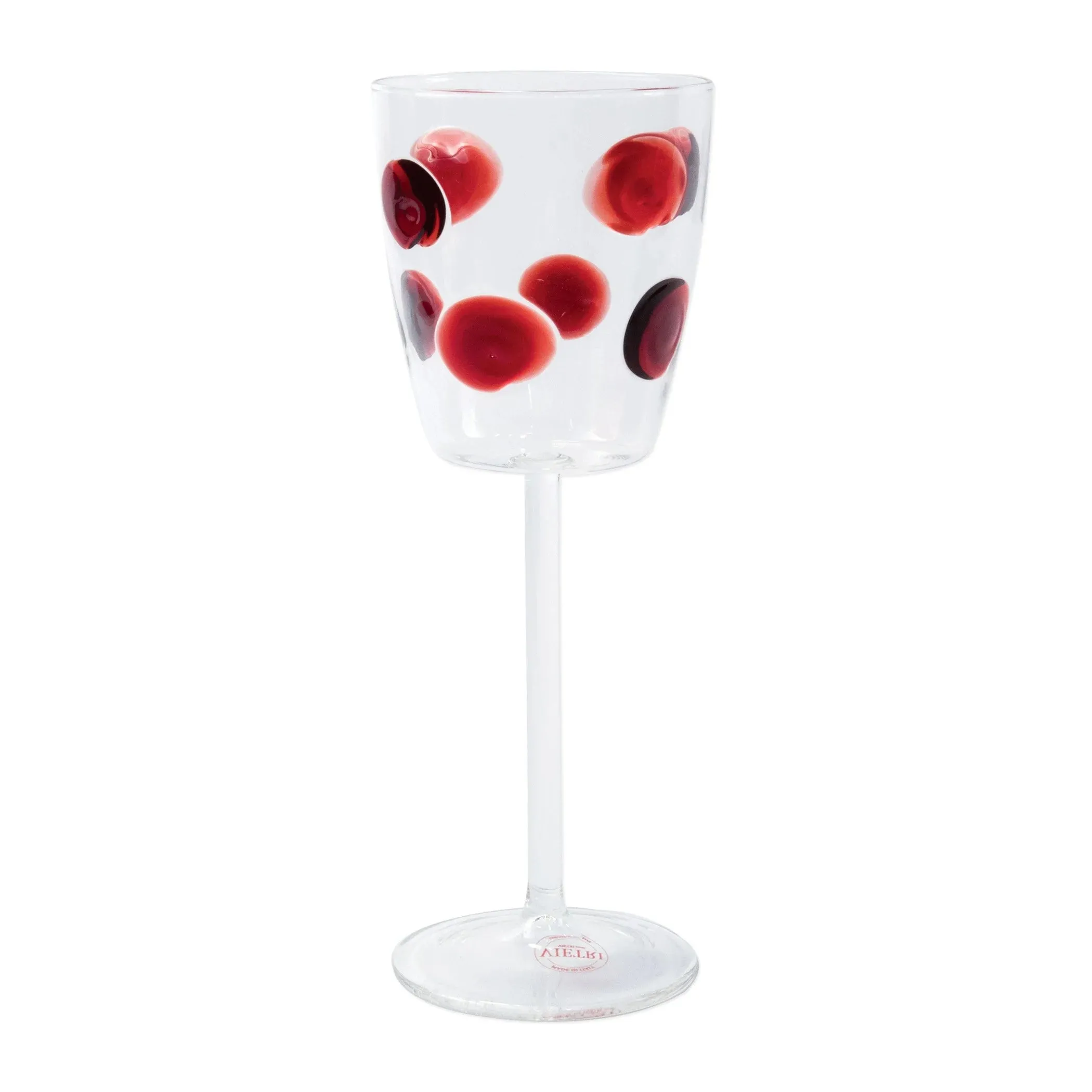 Vietri Drop Wine Glass