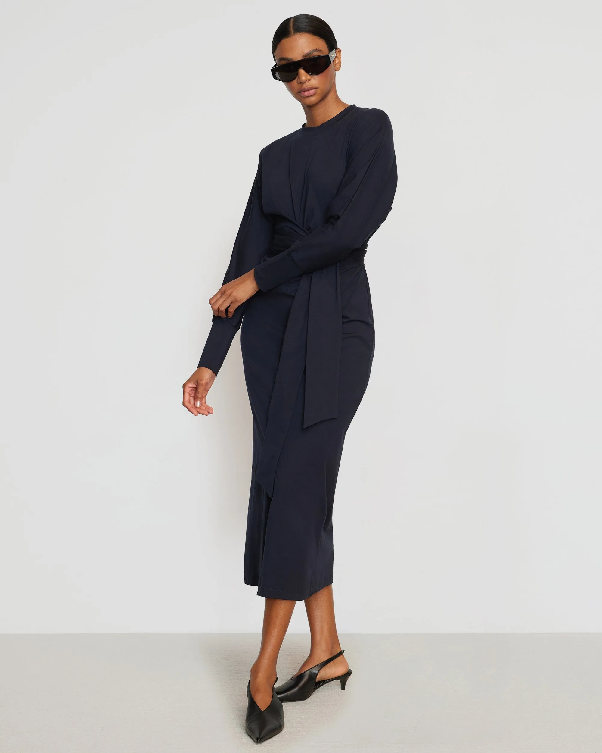 Wei Tie-Front Organic Cotton Dress
