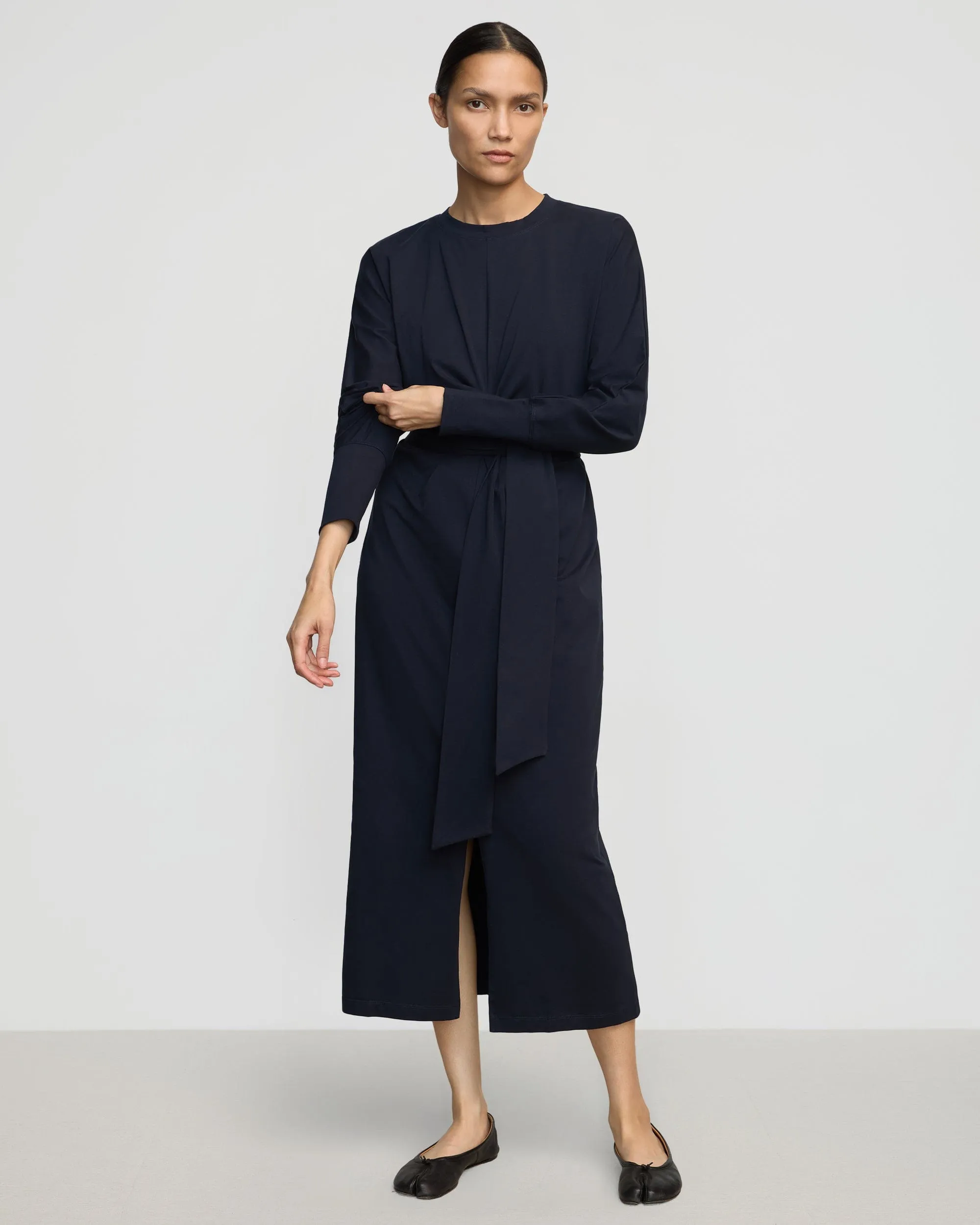 Wei Tie-Front Organic Cotton Dress