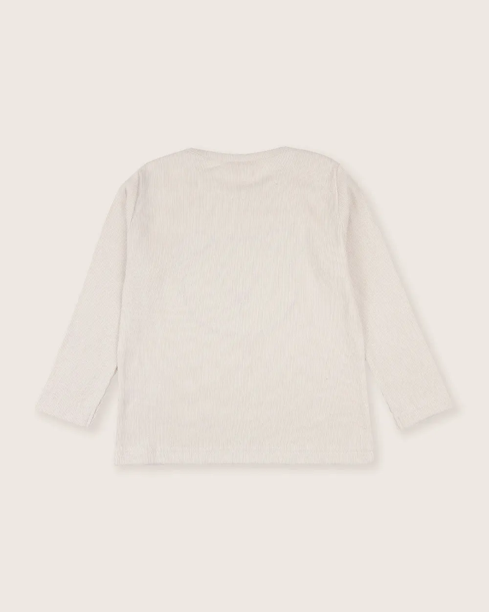 White Leopard Animal Applique Top