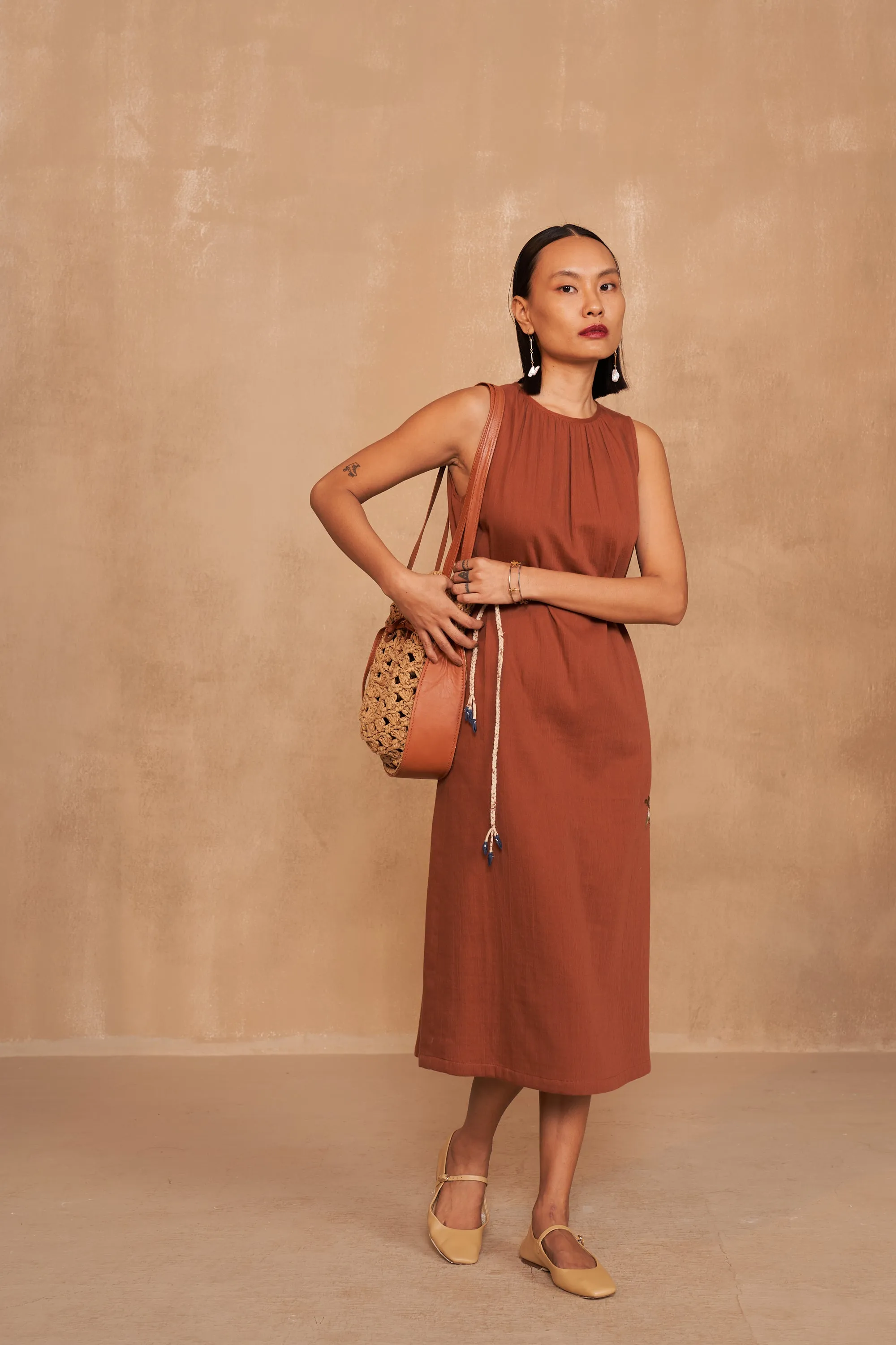 Wildflower Hope Organic Cotton Midi Dress